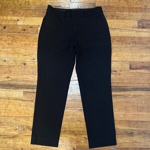Banana Republic Avery Black Trousers -6 Tall